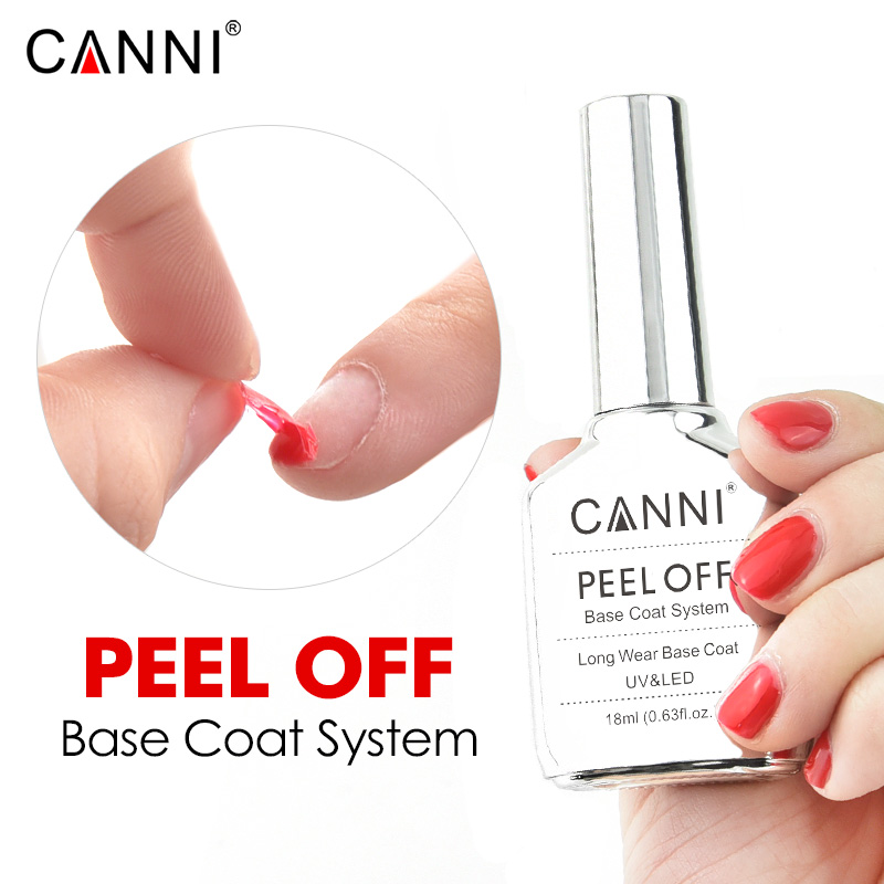 Peel Off Base Coat - Набор CANNI 18 мл: базовое покрытие
