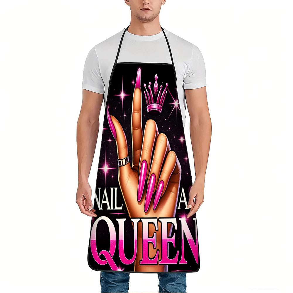 Nail Art Queen - 1 модный фартук в стиле нейл-арта
