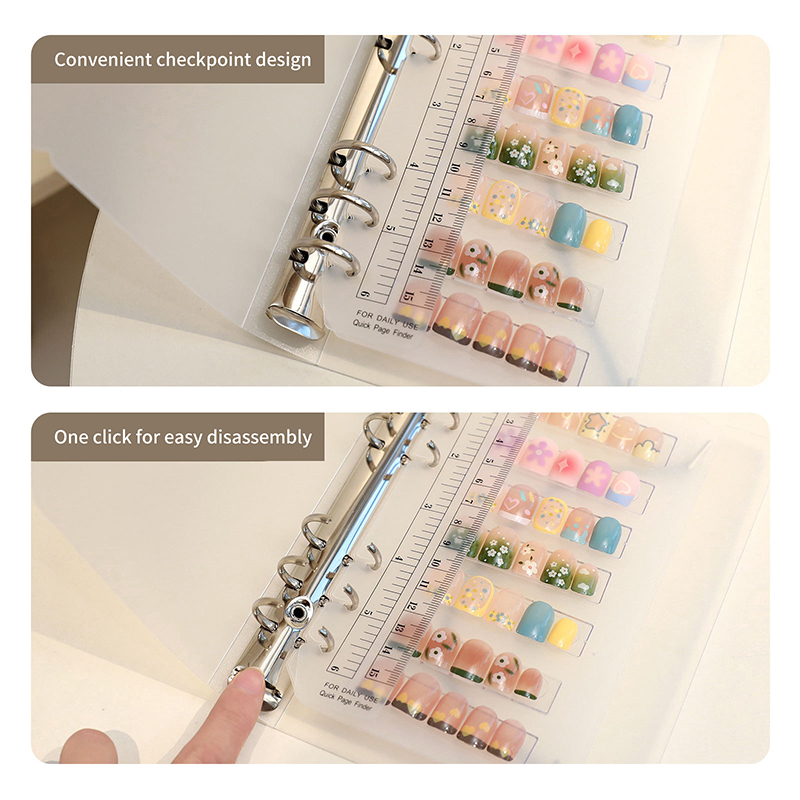 Nail Art One Piece - НОВИНКА: Альбом для хранения дизайнов ногтей,