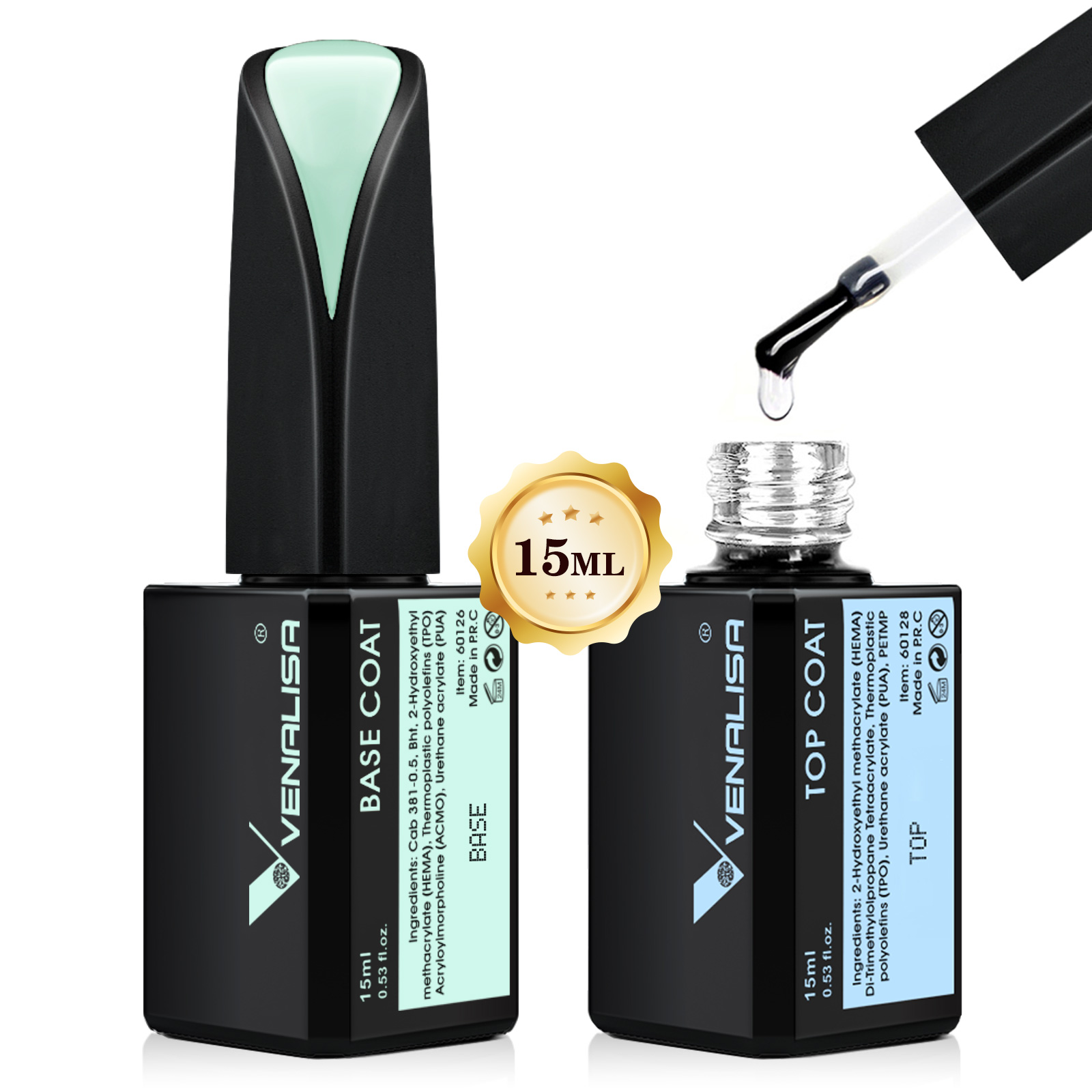 Nail Art One Piece - VENALISA Long Wear Diamond Top Coat