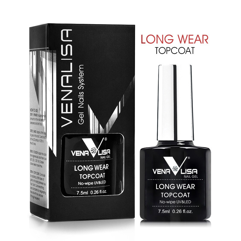 Peel Off Base Coat - Venalisa Long Wear Top Coat: Стойкое