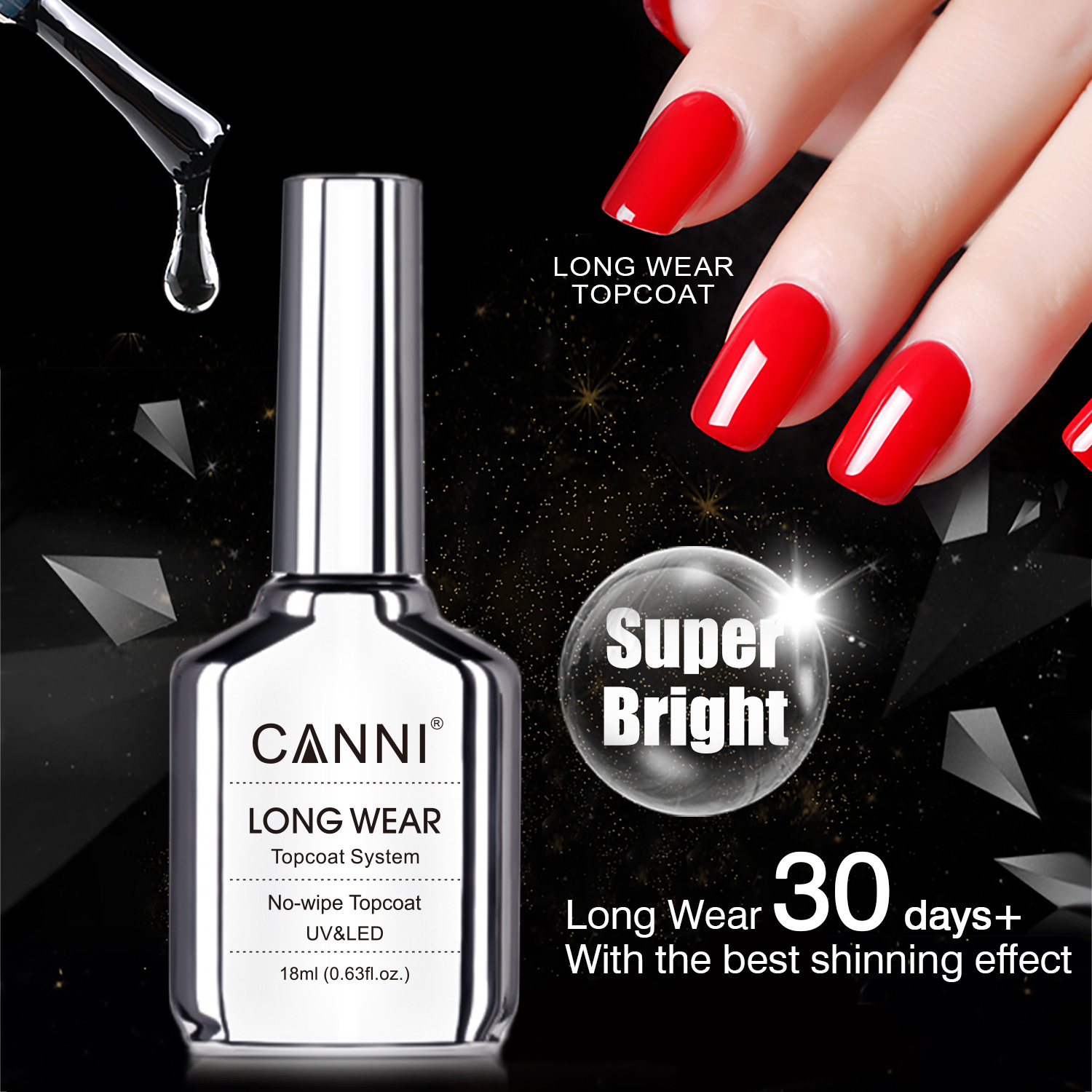 Peel Off Base Coat - CANNI 18 мл TPO HEMA Free