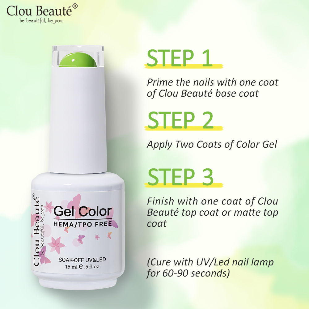 Clou Beaute Blue Series Гель-л – обзор и цена Nail Art One Piece