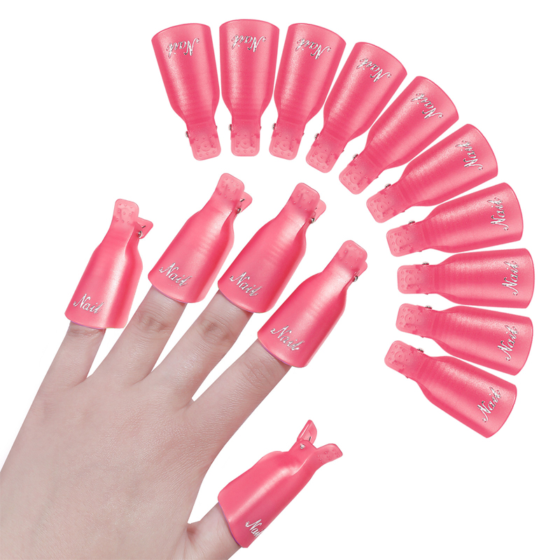 10 шт./упак. Зажимы-колпачки д – обзор и цена Nail Art Gel Polish