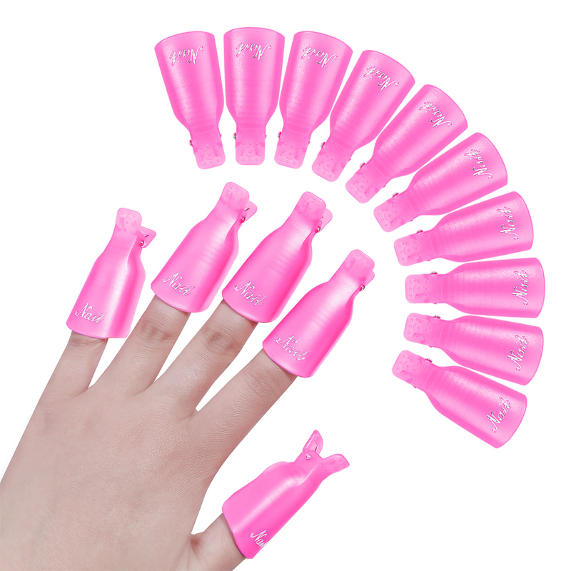 10 шт./упак. Зажимы-колпачки д – обзор и цена Nail Art Gel Polish