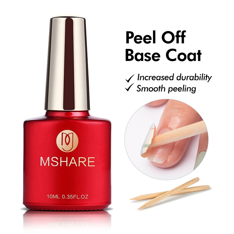 MSHARE Peel Off Base Coat УФ-г – обзор и цена Peel Off Base Coat