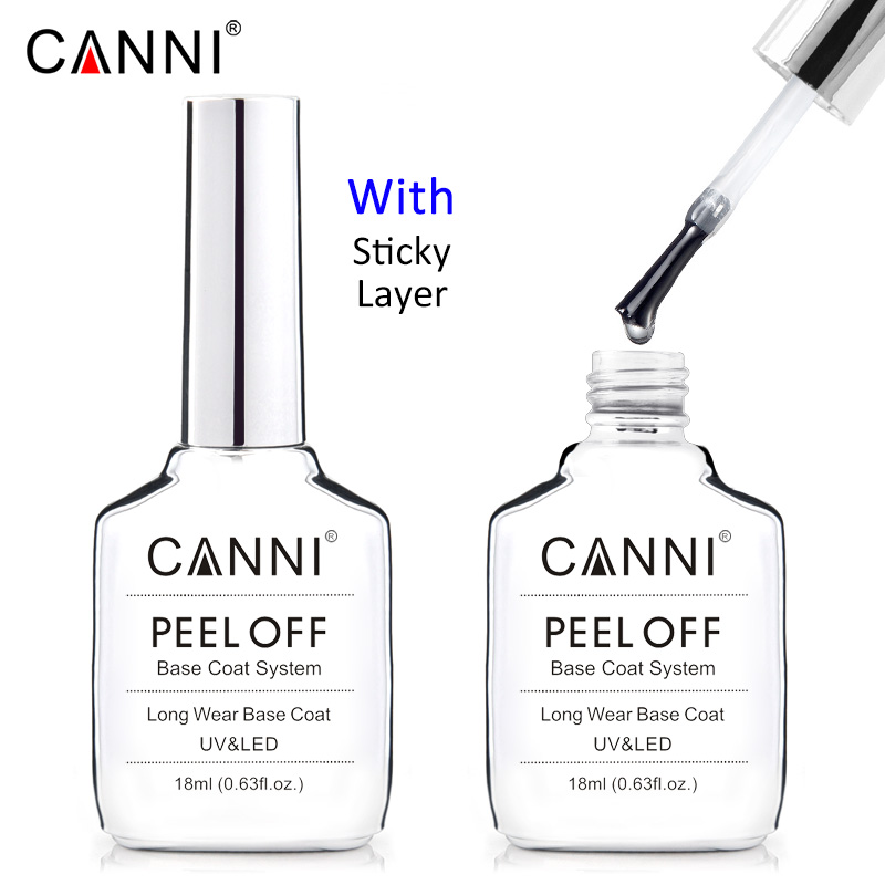 Canni 18 мл Long Wear Diamond  – обзор и цена Peel Off Base Coat