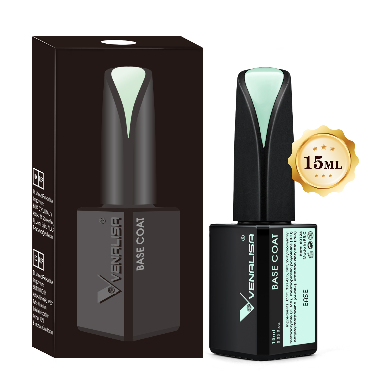 VENALISA Long Wear Diamond Top – обзор и цена Nail Art One Piece