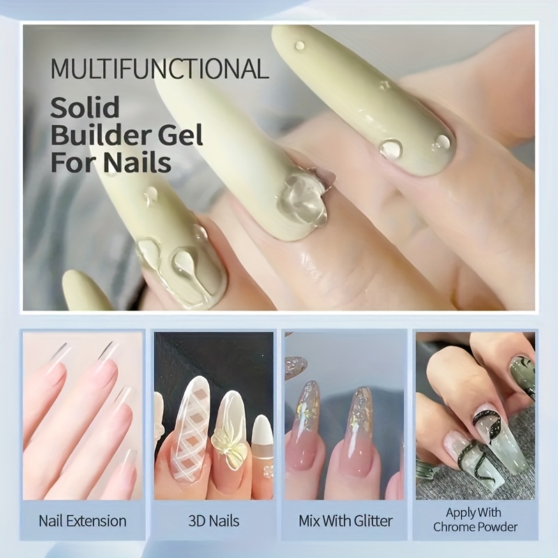 100 г прозрачного нелипкого ге – обзор и цена Nail Art Gel Polish