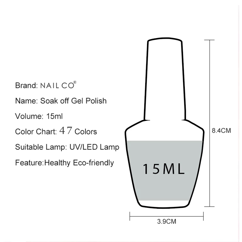 NAILCO 15 мл Черный Белый Крас – обзор и цена Nail Art One Piece
