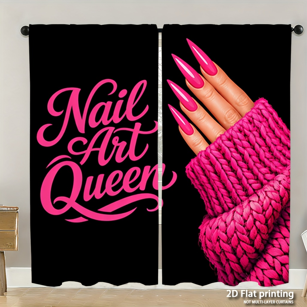 Шторы для маникюрного салона с – обзор и цена Nail Art Queen